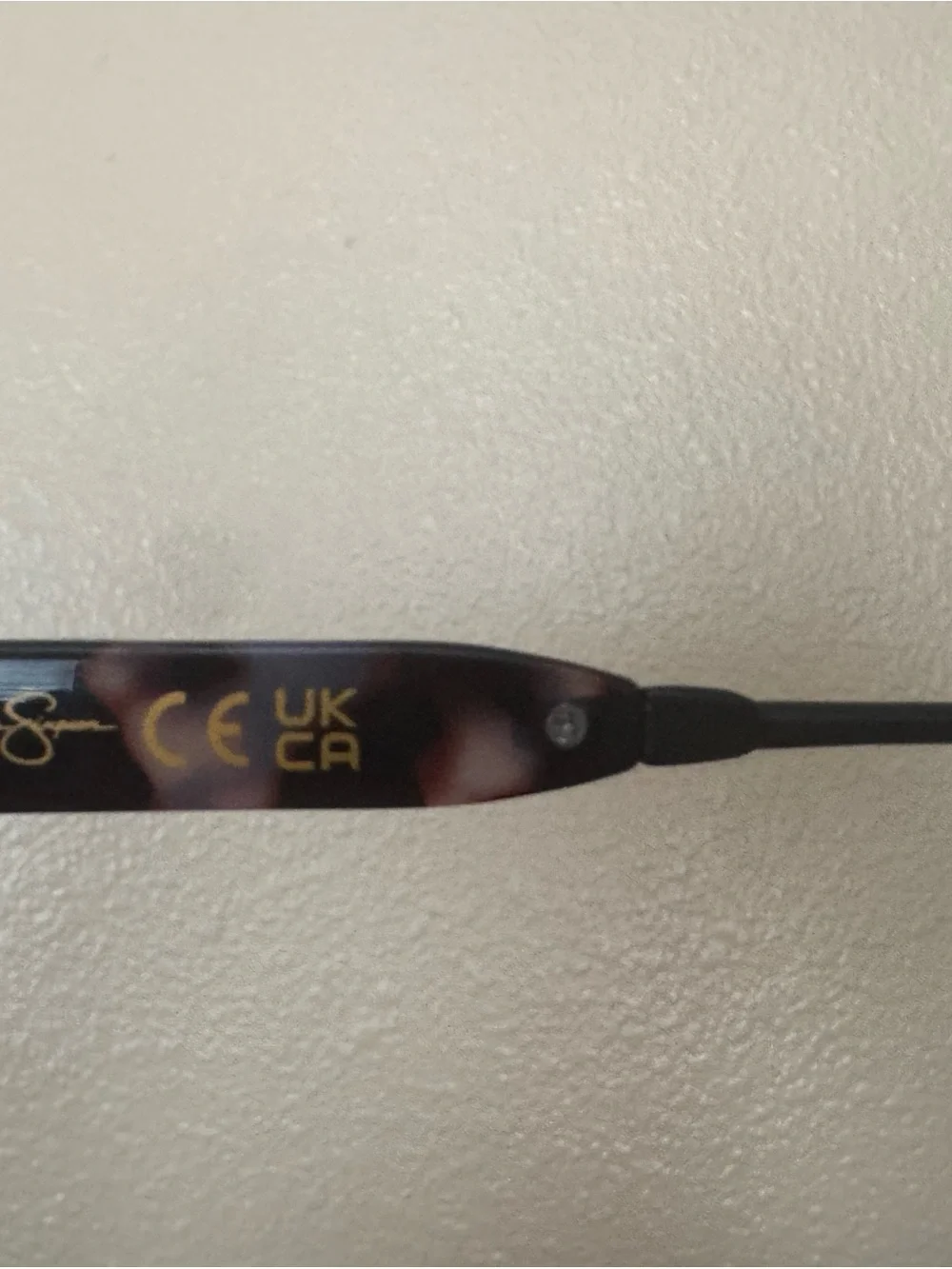 Jessica Simpson Tortoiseshell Dark Brown & Cream Sunglasses